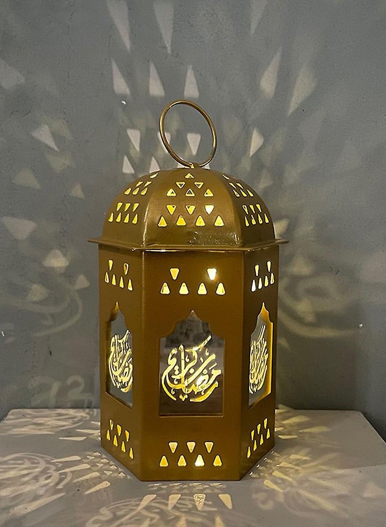 أكاليكس الحديد المطاوع عيد رمضان الرياح فانوس أضواء دافئة مصباح للزينة الإبداعية للمنزل الإسلام مسلم الحدث لوازم الحفلات - Image 4