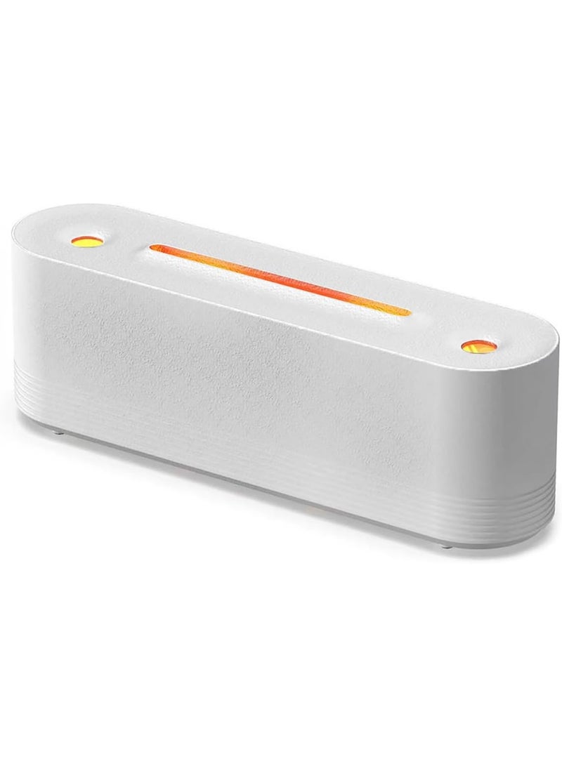 PIWINE Essential Oil Diffuser,320ml Flame Light Aromatherapy Machine, Aromatherapy Machine Humidifier With Colorful Ambient Light, Flame Air Humidifier for Bedroom, Home, Office, Yoga, Gym  - Image 1