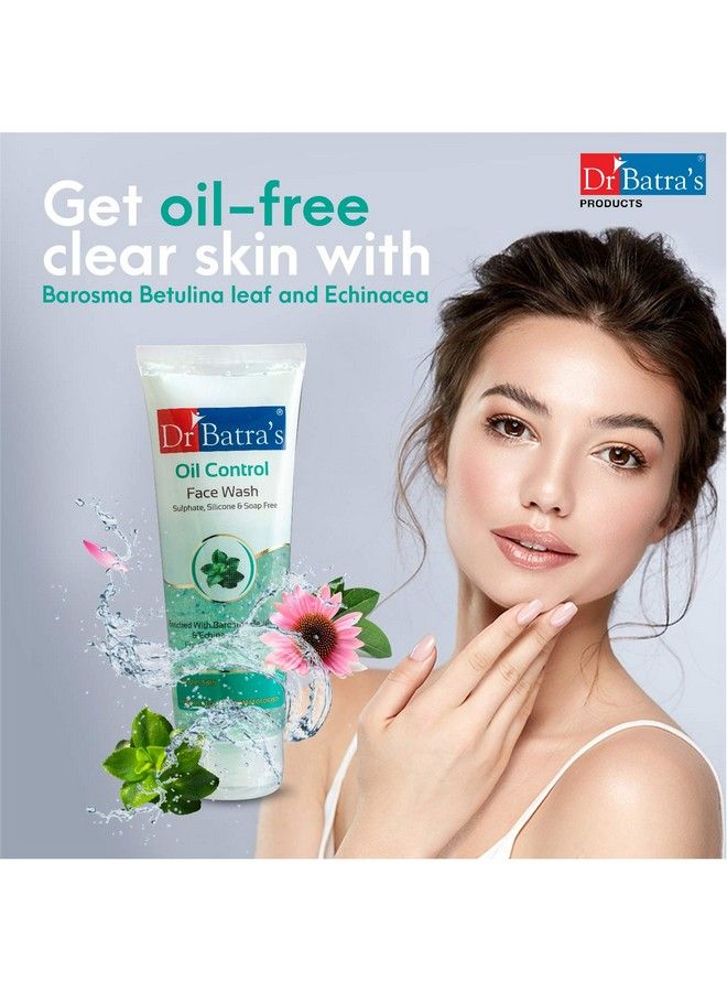 Dr Batra's Face Wash Oil Control 100 Gm (Pack Of 3 For Men And Women) - Image 4