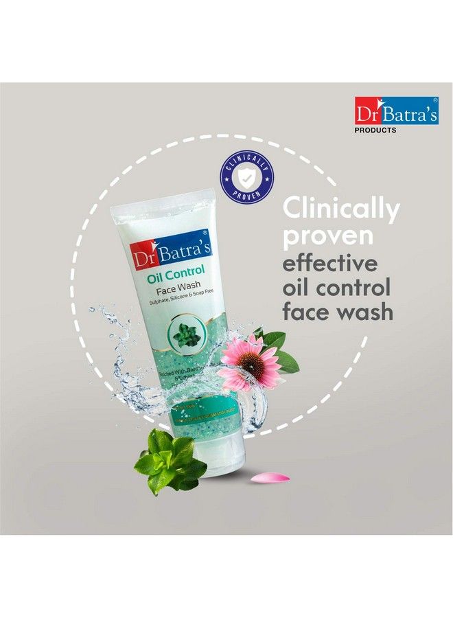 Dr Batra's Face Wash Oil Control 100 Gm (Pack Of 3 For Men And Women) - Image 3