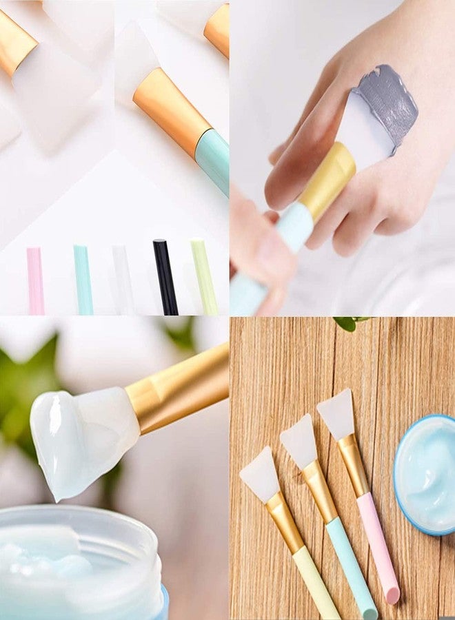 زوريني فرشاة تطبيق قناع الوجه من زوريني لكريم الوجه، أداة تجميل بشعيرات فائقة النعومة (قطعتان) - Image 3