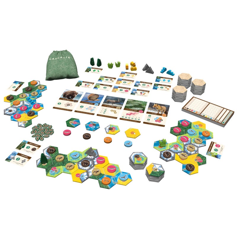 AEG & Flatout Games | Cascadia: Landmarks - Expansion for Award-Winning Board Game, Cascadia | Easy to Learn | Quick to Play | Ages 10+ | Adds 5th & 6th player - Image 3