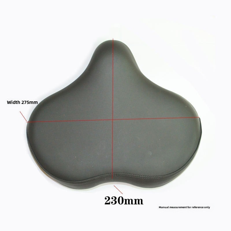 Fitness Bike Seat Pad: Large Triangular Shape - Durable Robust Material, Magnetic Control, Adjustable Resistance for Fitness Centers & All Fitness Levels - Image 1