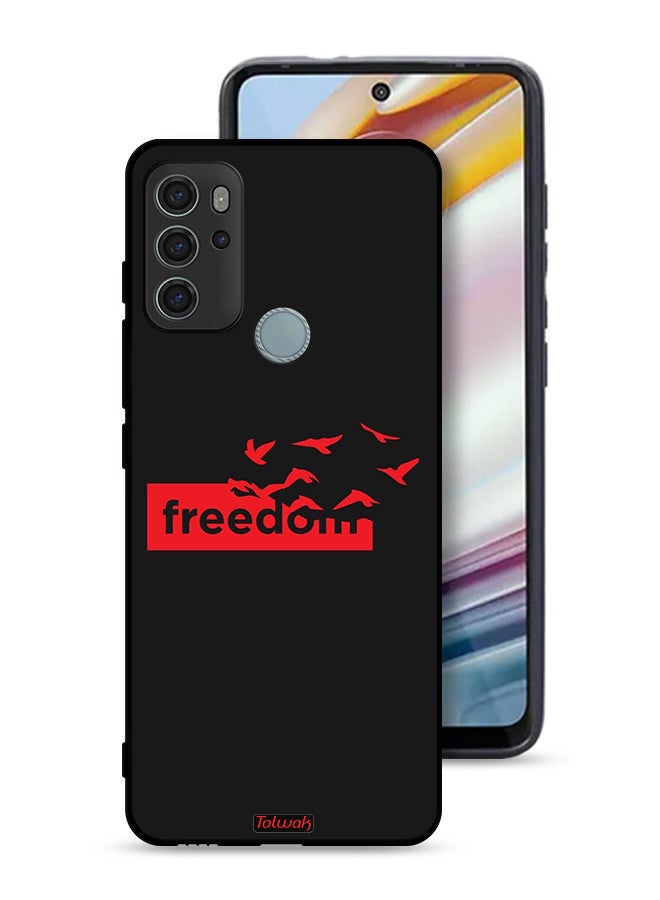 Tolwak Motorola Moto G60S Protective Case Cover Freedom - Image 1