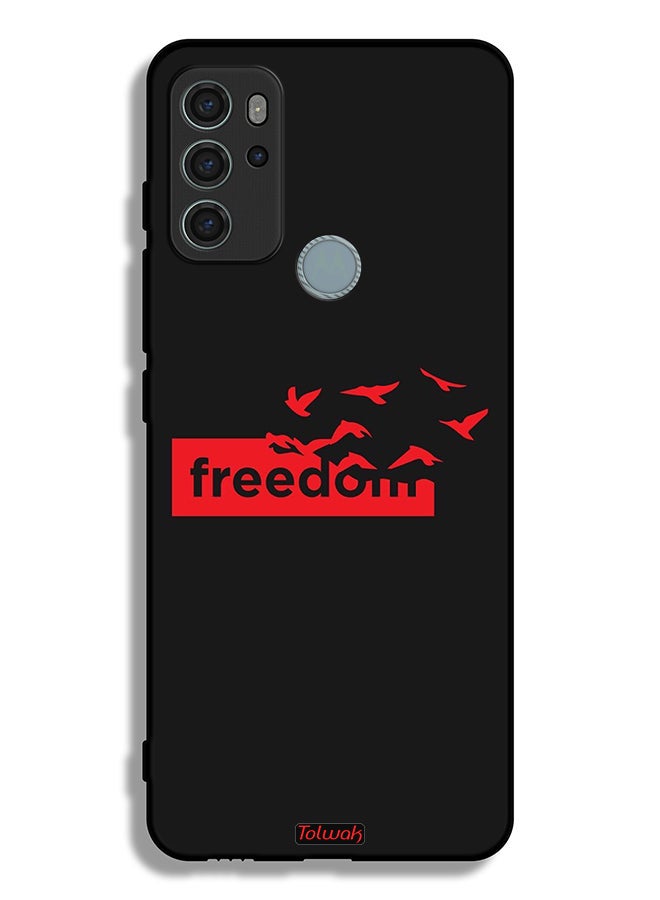 Tolwak Motorola Moto G60S Protective Case Cover Freedom - Image 2