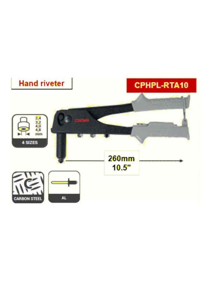 Crown Hand rivet pliers 10.5 - Image 2