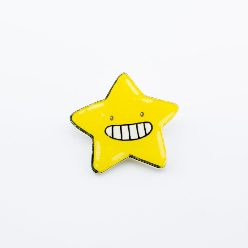 Acrylic Colorful Brooch For Kids