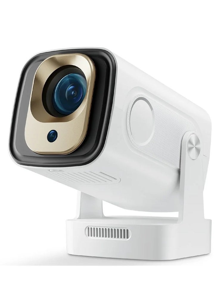 ماركة غير محددة بروجكتور ميني ذكي بدقة 1080P مع واي فاي وبلوتوث – أندرويد 11، تصحيح تلقائي، دوران 180 درجة  - Image 1