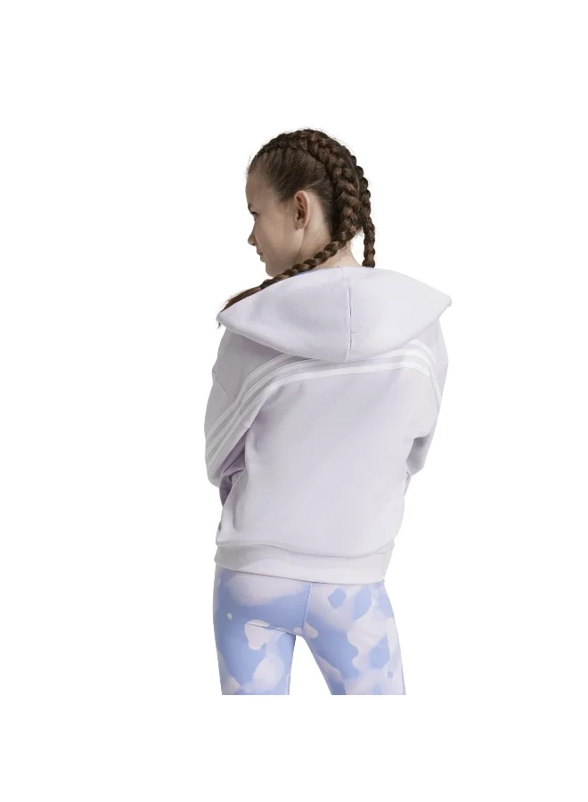 Adidas G Fi 3S Fz Purple Training Track Tops 7-8Y