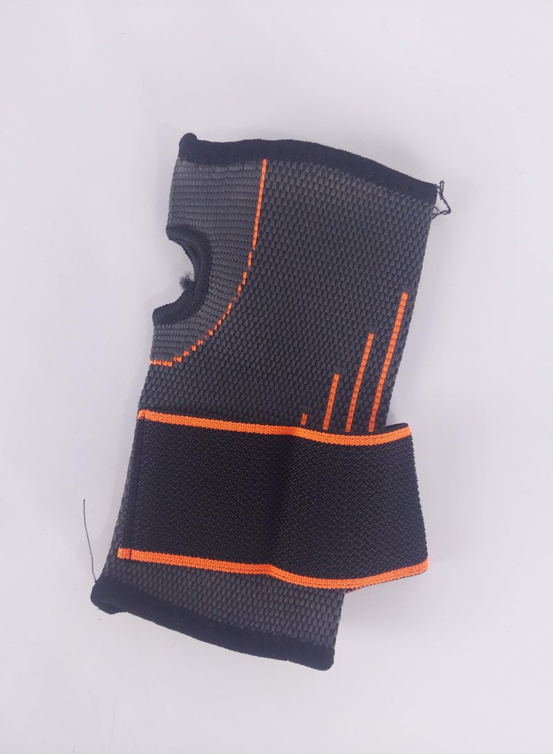 High quality hand support in black and orange color - Image 2