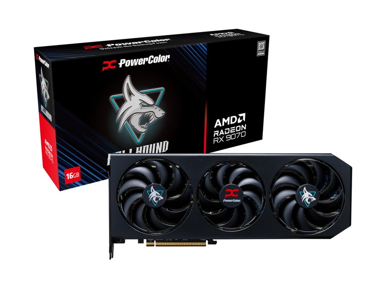 PowerColor Hellhound AMD Radeon RX 9070 16GB GDDR6 - Image 1