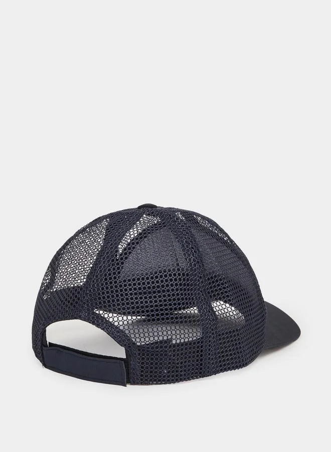 Styli Navy Blue Printed Baseball Cap