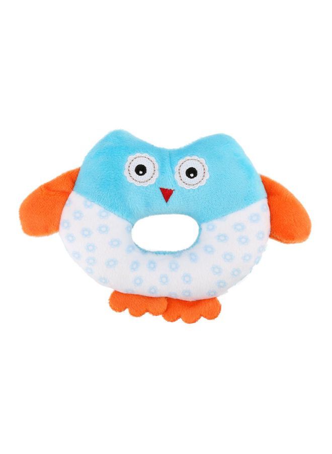 NIBEMINENT Plush Owl Grasping Rattle Toy BB04006  - Image 1