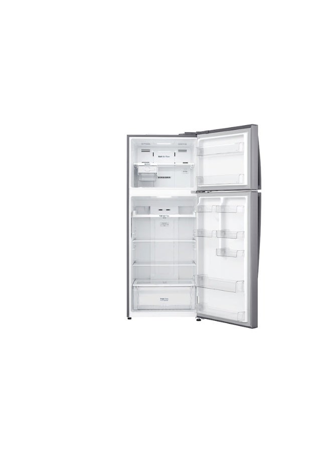 LG Double Door Refrigerator 11.3Cu.ft Freezer 4.1Cu.ft, 319 L, 319 L LT17CBBSIN Platinum Silver - Image 3