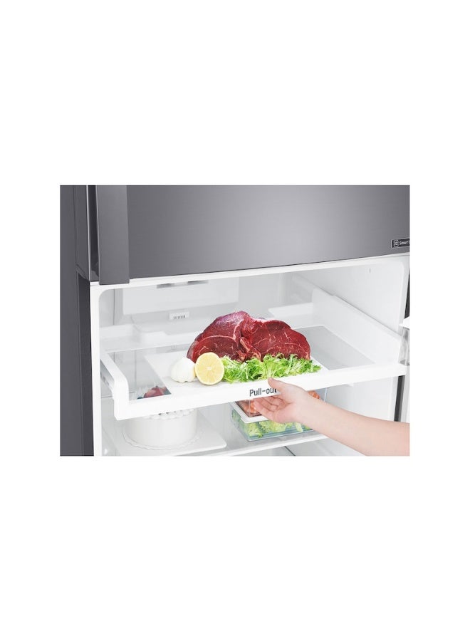 LG Double Door Refrigerator 11.3Cu.ft Freezer 4.1Cu.ft, 319 L, 319 L LT17CBBSIN Platinum Silver - Image 5