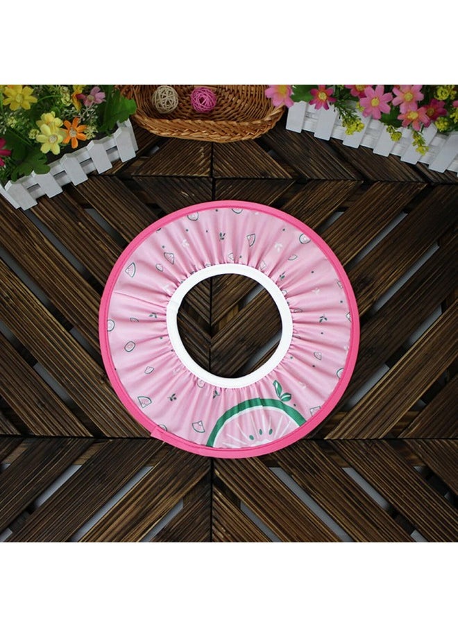 Healifty Shampoo Ear Hippo Visor Bath Adjustable Shower Cap Bathing Shape Eva Safe Shield For Soft Shampoo Hat Shampoo  - Image 2