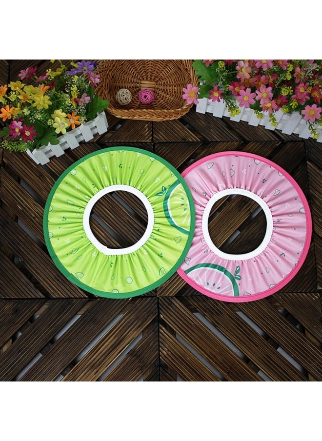 Healifty Shampoo Ear Hippo Visor Bath Adjustable Shower Cap Bathing Shape Eva Safe Shield For Soft Shampoo Hat Shampoo  - Image 5