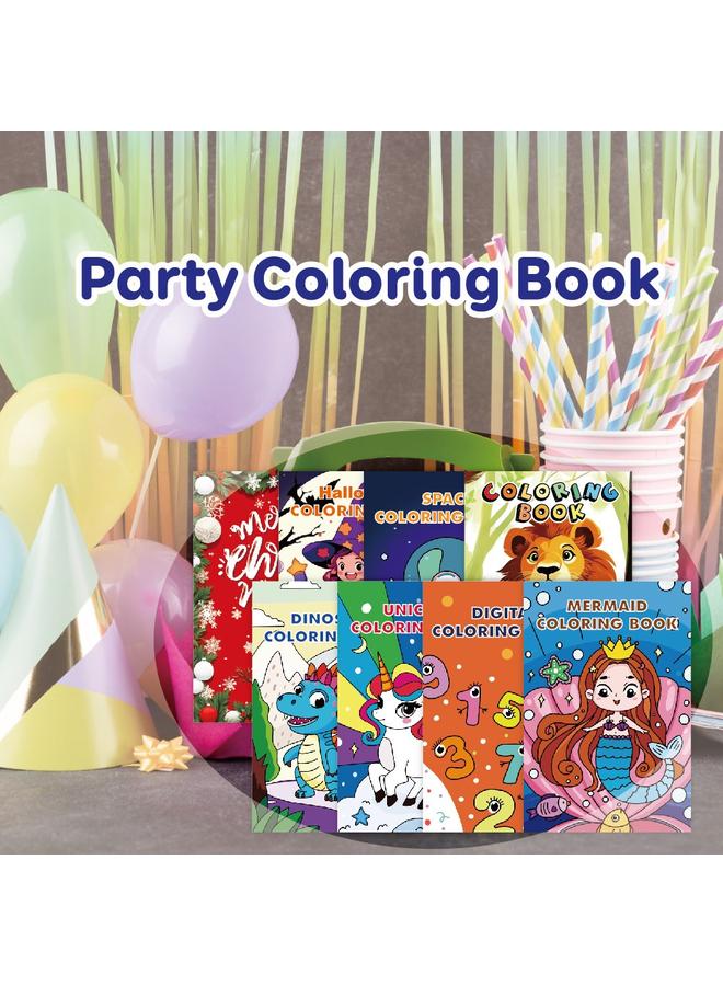 Bluejw Party Pack Coloring Books Party Coloring Pack Suitable For Children Birthday Theme Party - Image 4