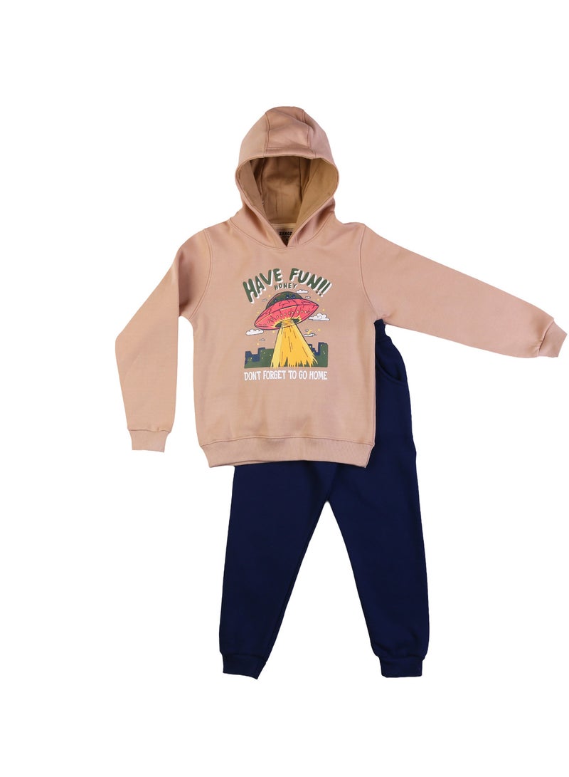 زيركون بيجامة شتوي اولادي - 3109 - Image 1