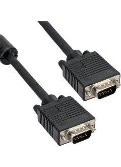 Fully VGA 3+6 Double End Male VGA Cable 15 Meters Computer PC Case Monitor Display Cable 