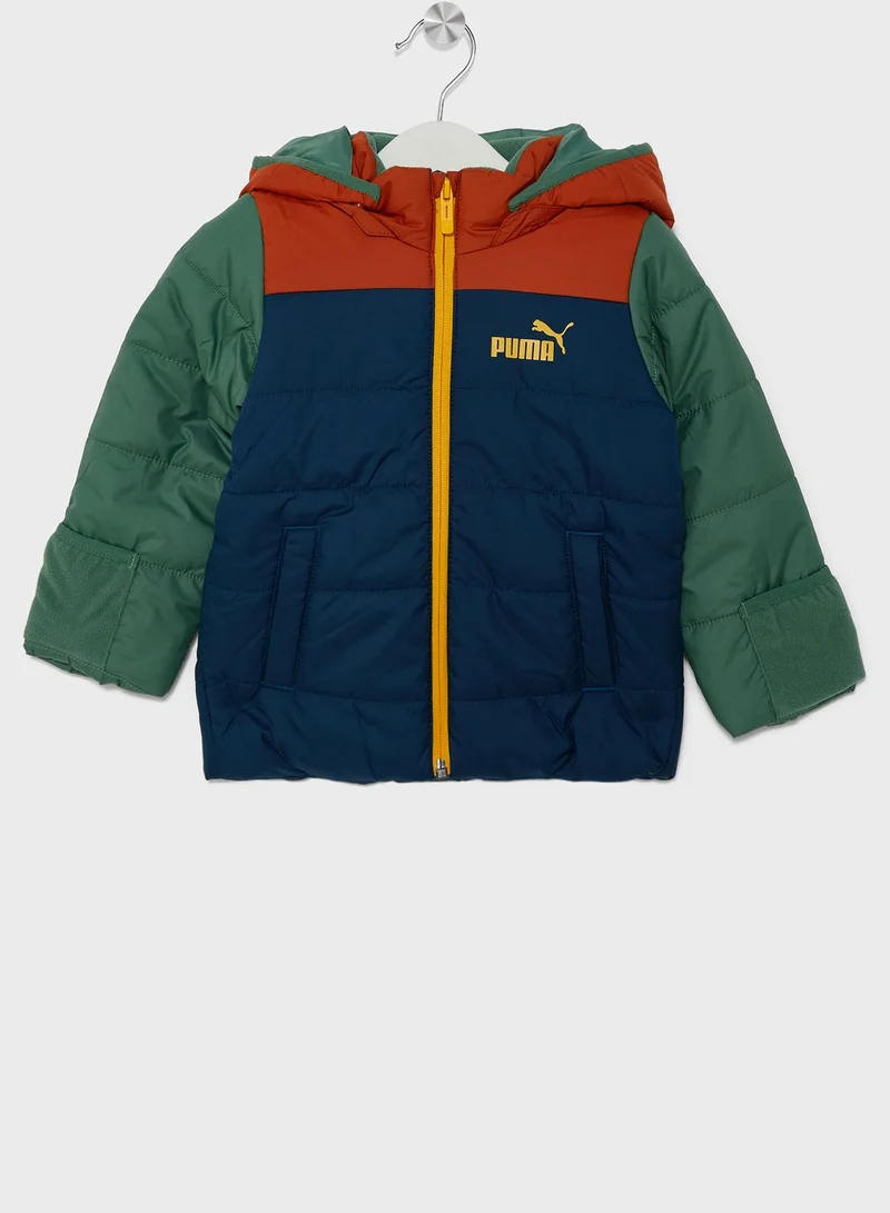 PUMA Infant Minicats Hooded Padded Jacket
