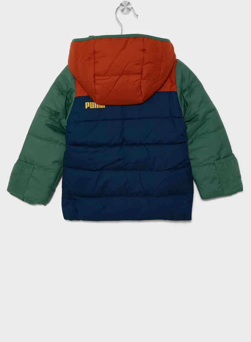 PUMA Infant Minicats Hooded Padded Jacket