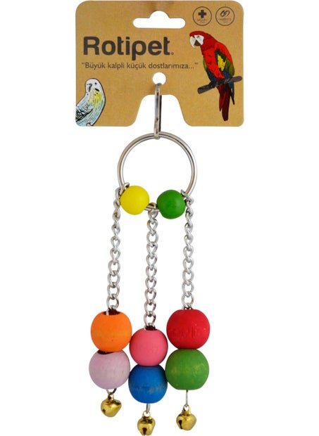 Rotipet Triple Pendulum Bird Toy 