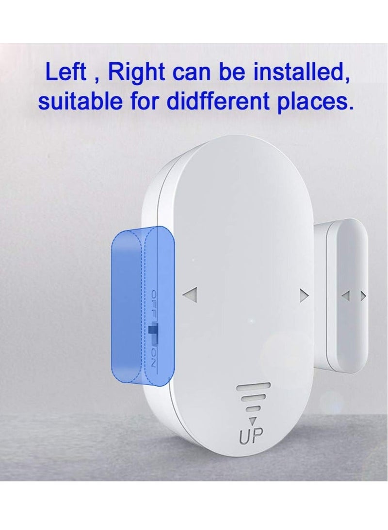 Captaintech Door Window Alarm 3 Pack 4 Alarm Modes Wireless Magnetic Double-Side Trigger Home Security Sensor 130dB Burglar Alarm for Home Business, Loud Pool Door Alarm for Kids - Image 1