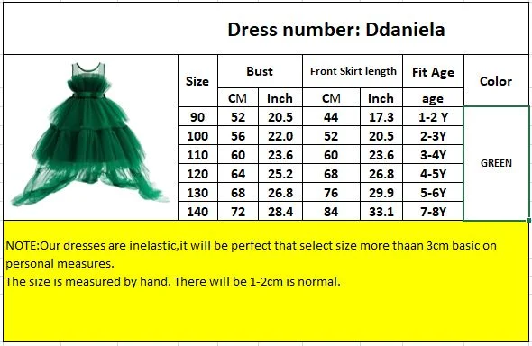 D'Daniela Emerald Tulle Dress