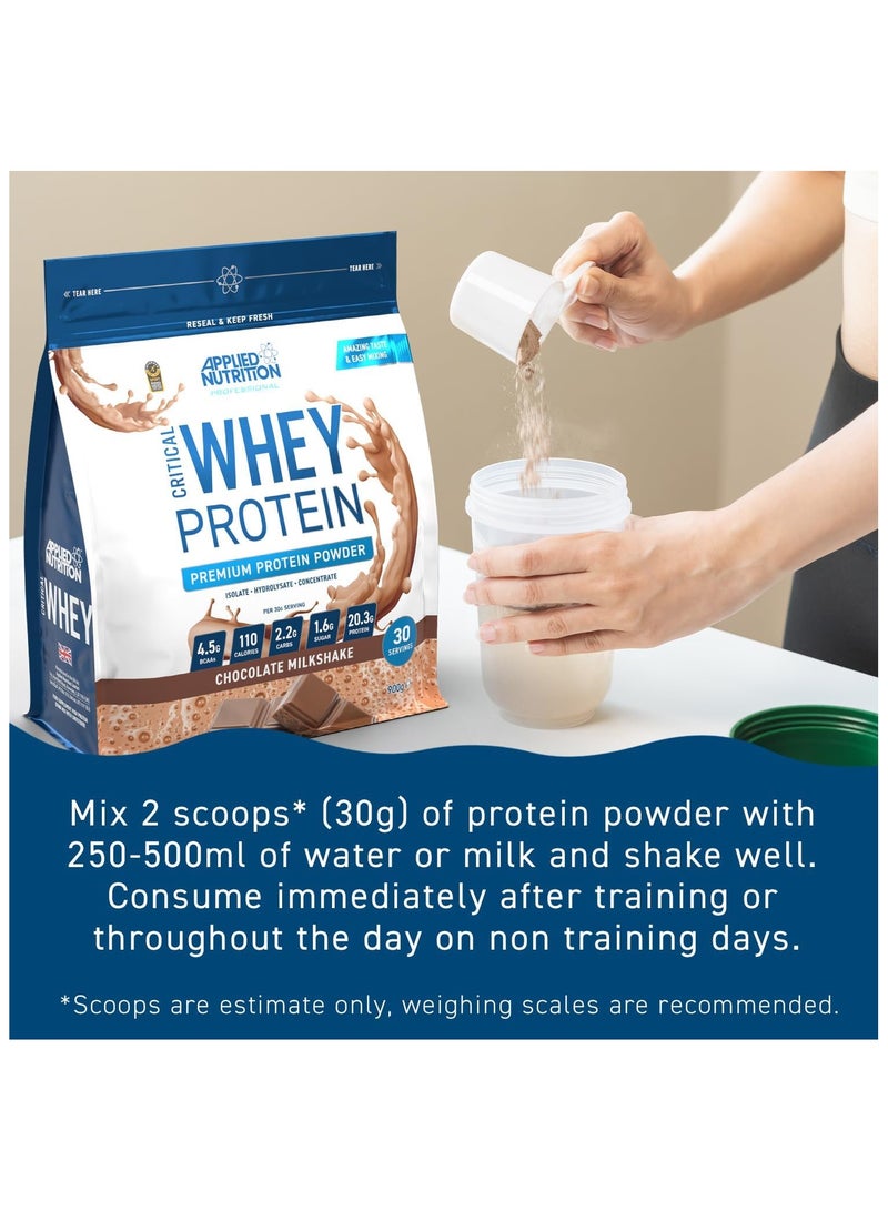 Applied Nutrition Critical Whey Advanced Protein Blend ,Strawberry Milkshake, 900 Gm - Image 5