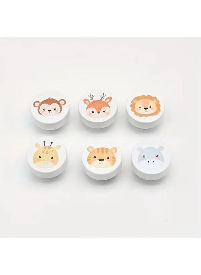 Rainbow Animal Knob Cute Scandinavian Style Furniture Drawer Handle Cartoon Decoration - Image 1