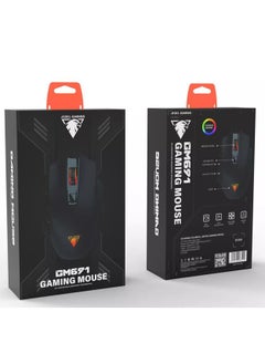 JeDEL GM691 RGB Gaming Mouse - Optical Sensor 3600 DPI - 6 Buttons Braided cable  - Image 2