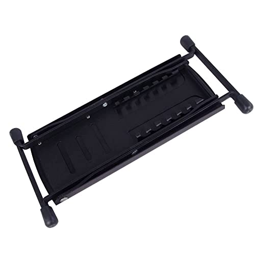 BLUEBERRY R-22, Guitar Foot Rest Stool Height Adjustable Footstool, More Stability with Rubber End Caps and Non-slip Rubber Pad, For Acoustic & Classical Guitar - (Black) - Image 5
