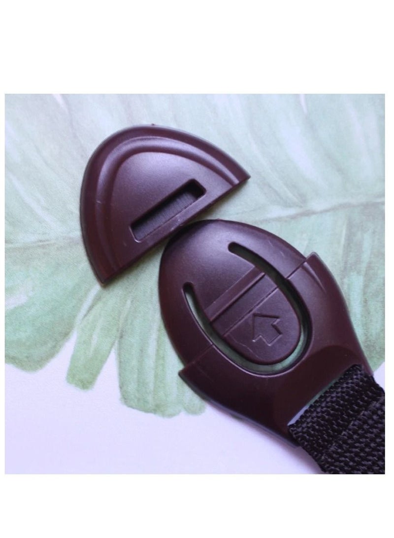 ارواق 5 قطعة / الوحدة درج شريط أمان قفل للطفل الأطفال خزانة الثلاجة باب غطاء المرحاض قفل الاطفال حامي سلامة الملحقات - Image 4