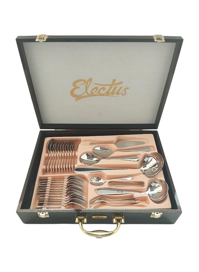 Electus 72-Piece Stainless Steel Cutlery Set Silver, Service for 12 - Image 4