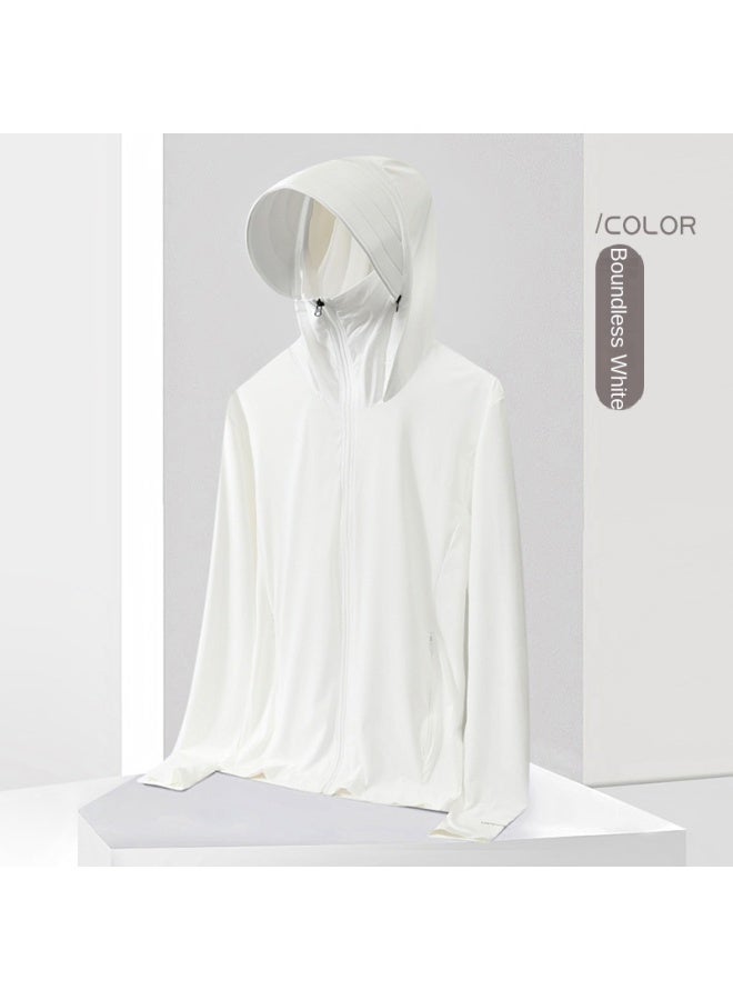 Izexx Summer Ice Silk Sun Protection Clothing Hat Brim Removable Ice Skin Outdoor Uv Protection Upf50 Quick-drying Couple's - Image 1