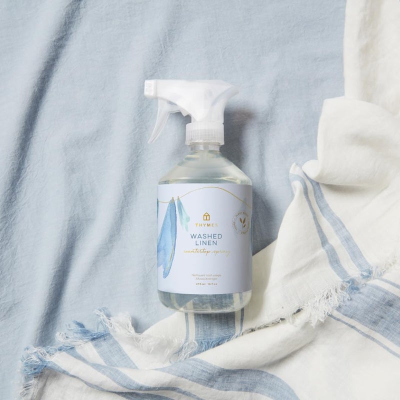 Thymes Countertop Spray - 16.5 Fl Oz - Washed Linen - Image 2