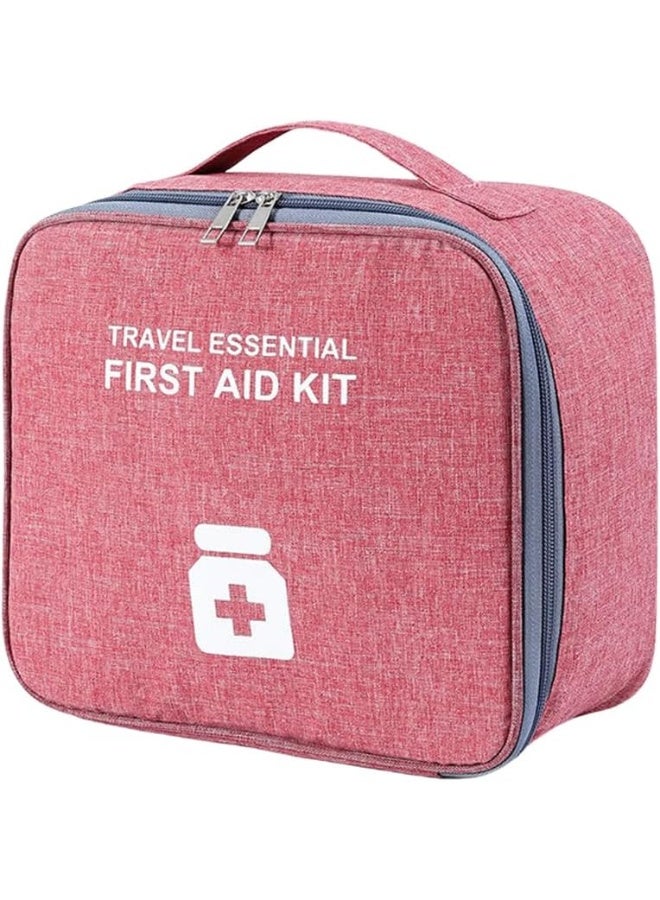 شنطة إسعافات أولية فارغة للسفر ✈️ مضادة للماء ومحمولة - للأدوية الأساسية - Image 1