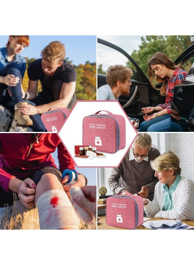شنطة إسعافات أولية فارغة للسفر ✈️ مضادة للماء ومحمولة - للأدوية الأساسية - Image 5