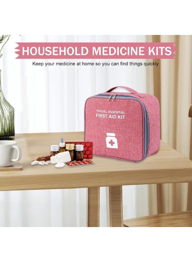 شنطة إسعافات أولية فارغة للسفر ✈️ مضادة للماء ومحمولة - للأدوية الأساسية - Image 2