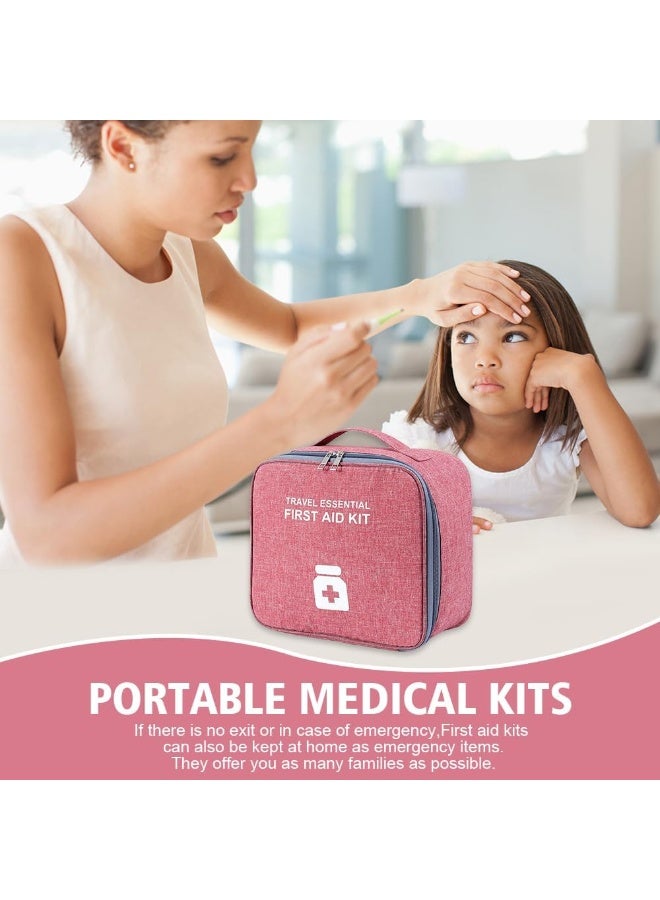 شنطة إسعافات أولية فارغة للسفر ✈️ مضادة للماء ومحمولة - للأدوية الأساسية - Image 3