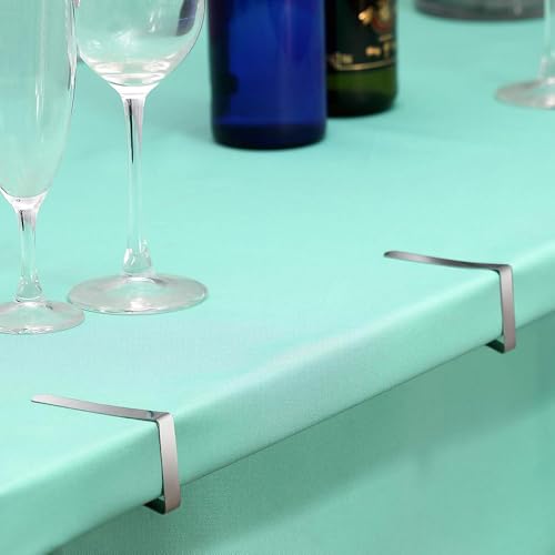 Fapiwen Stainless Steel 8pcs Windproof Table Cloth Clips - Ideal for Home, Picnic, Party, Restaurant - Image 4
