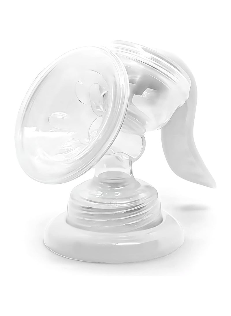Bubbles - Bubbles Manual Breast Pump Built-in Natural Bottle 150ml - White - Image 1
