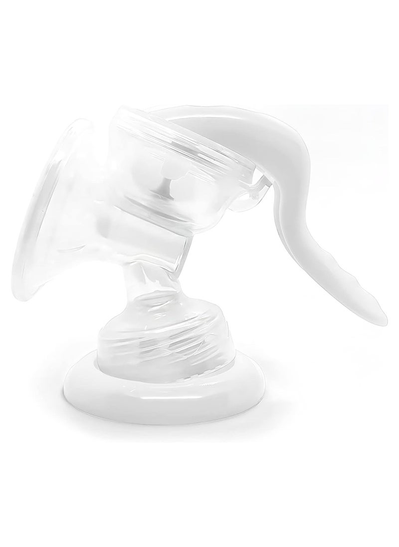 Bubbles - Bubbles Manual Breast Pump Built-in Natural Bottle 150ml - White - Image 1