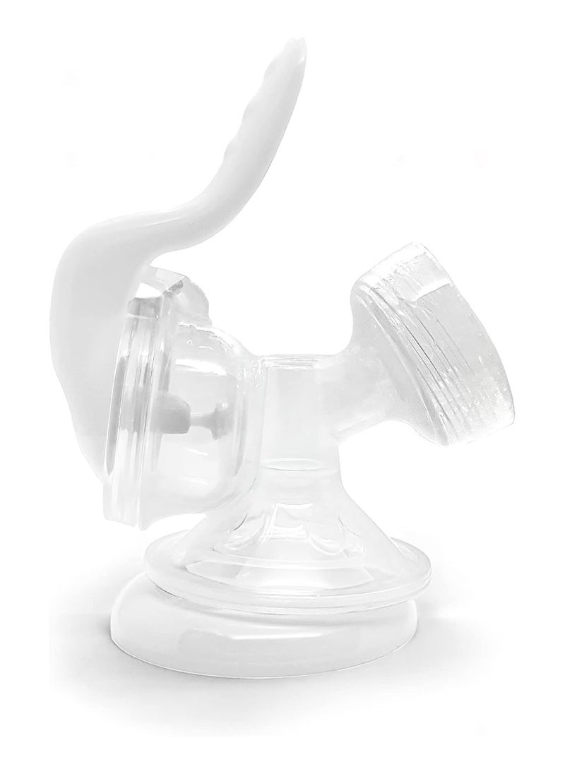 Bubbles - Bubbles Manual Breast Pump Built-in Natural Bottle 150ml - White - Image 1