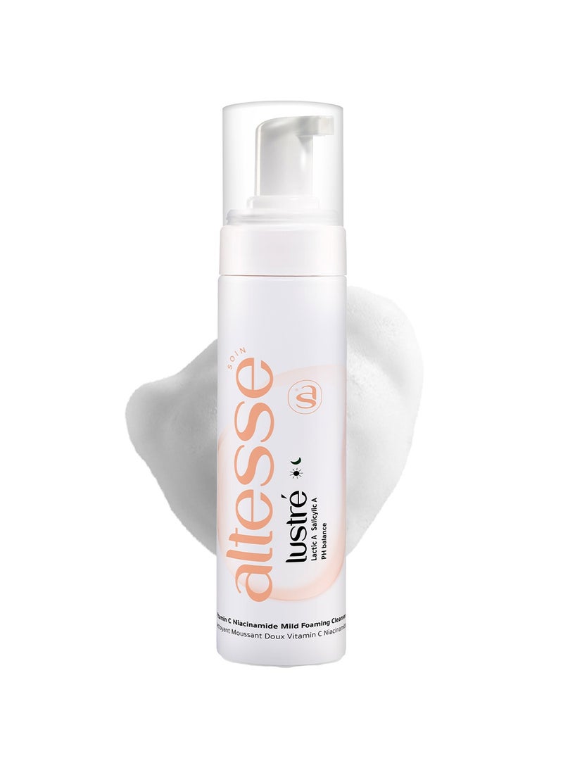 التيس سوا لوستريه غسول رغوي غني بالفيتامين سي و النياسيناميد - Image 1