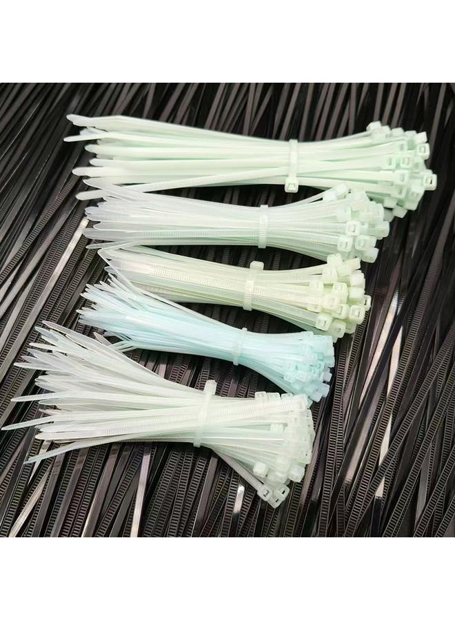 Bluejw High Temperature Resistant 130 Degree Green Cable Tie Self-locking Thick Plastic Flame Retardant Wire Harness Cord Wholesale  - Image 4