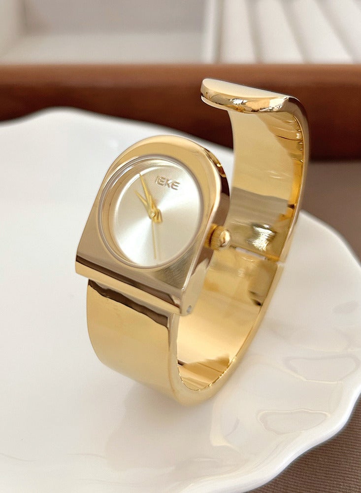 IEKE Minimalist Retro Bracelet Style Ladies Watch for Women with Niche High-end Light Luxury and Exquisite Women's Watch - Image 1
