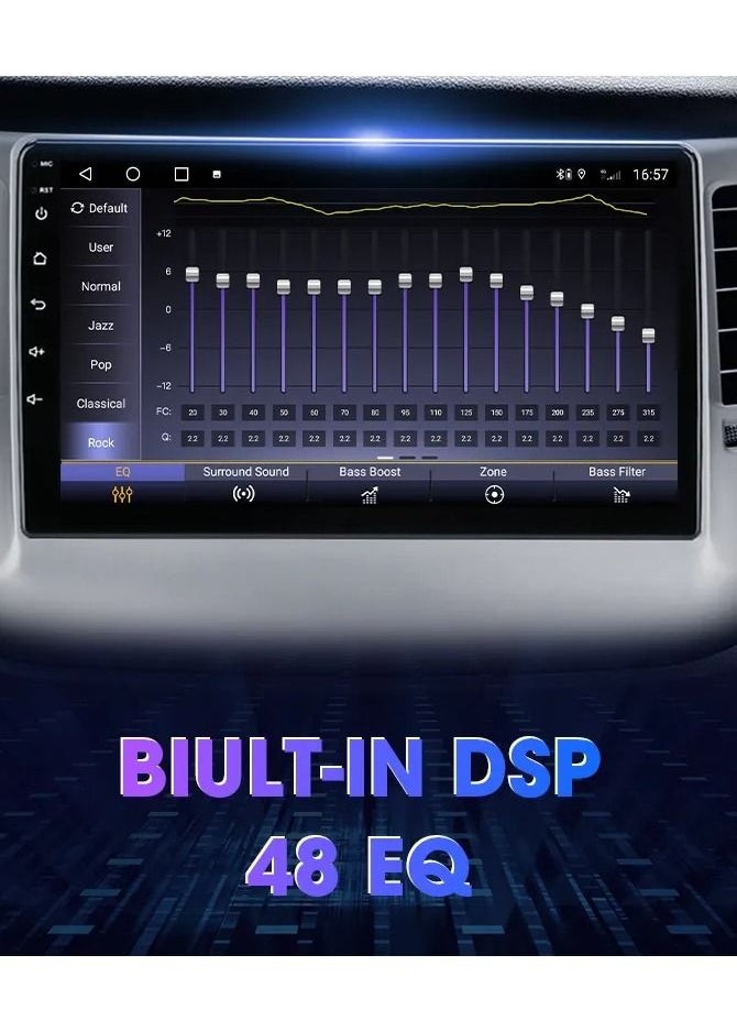 Android Screen For Jeep Wrangler Unlimited 3 JK 2008 2009 2010 4GB RAM Support Apple Carplay Android Auto Wireless QLED Touch Screen DSP Bluetooth AHD Camera Included