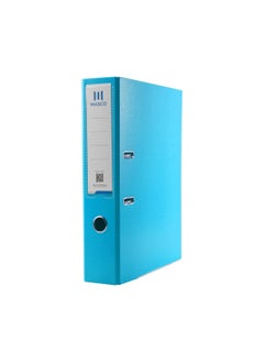 MASCO 2 Ring A4 Size Box Folder File, Light Blue 